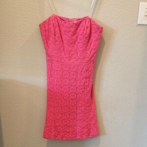 Lilly Pulitzer Vibrant Pink Mini Dress